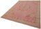 Tapis Oushak Vintage Rose, 2000s 3