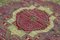 Vintage Red Oushak Rug, 2000s 5