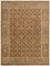 Tapis Oushak Vintage Marron, 2000s 1