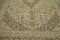 Large Vintage Beige Area Rug 10