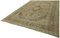 Large Vintage Beige Area Rug, Image 3