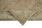 Large Vintage Beige Area Rug 6