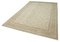 Vintage Beige Rug in Wool, Image 3