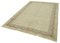 Vintage Beige Rug in Wool, Image 3