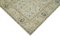 Vintage Beige Rug in Wool, Image 4