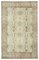 Vintage Beige Rug in Wool, Image 1