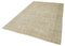 Vintage Beige Rug in Wool 3