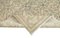 Vintage Beige Rug in Wool, Image 6