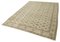 Tapis Vintage Beige en Laine 3