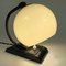 Lámpara de mesa Streamline Art Déco de baquelita y opalina de Walter Gropius, años 20, Imagen 6