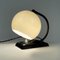 Lámpara de mesa Streamline Art Déco de baquelita y opalina de Walter Gropius, años 20, Imagen 5