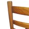 Mid-Century Ladderback Dining Chairs, 1970s, Set of 4, Image 7