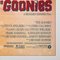 Affiche de Film US 1 Sheet The Goonies par Drew Struzan, 1985 8