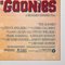 The Goonies US 1 Sheet Film Movie Poster by Drew Struzan, 1985 8
