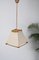 Lámpara colgante francesa Mid-Century de bambú y ratán, años 60, Imagen 13
