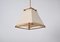 Mid-Century French Hanging Light in Bamboo and Rattan, 1960s 4