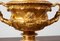 Centro de mesa o copa francés Napoleón III antiguo de bronce dorado, siglo XIX, Imagen 5