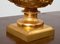 Centro de mesa o copa francés Napoleón III antiguo de bronce dorado, siglo XIX, Imagen 4