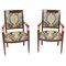 19th Century French Empire Revival Ormolu Mounted Armchairs, 1870s, Set of 2 1