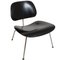 LCM Sessel aus Schwarz Lackiertem Eschenholz von Charles Eames für Vitra, 2000er 2