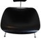 LCM Sessel aus Schwarz Lackiertem Eschenholz von Charles Eames für Vitra, 2000er 4