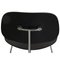 LCM Sessel aus Schwarz Lackiertem Eschenholz von Charles Eames für Vitra, 2000er 9