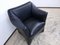 Tentazione Leather Armchair in Black by Mario Bellini for Cassina 9