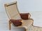 Danish Armchair in Leather, Beech & Bent Wood by Jeki Møbler 18