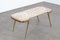 Table Basse en Laiton et Marbre attribuée à Cesare Lacca, 1950s 1