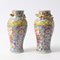 Vases Rose Médaillon en Porcelaine, Chine, Set de 2 3