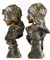 Emmanuel Villanis, Art Nouveau Busts of Mignon & Esmeralda, 1896, Bronze, Set of 2 6