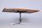 Mid-Century Walnut Coffee Table in Chrome-Plated Steel, 1960s, Image 5