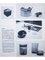 Tischaschenbecher aus Stahl & schwarzem Kunststoff von Emma Gismondi Schweinberger für Artemide, 1960er 6