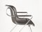 Fauteuil Penelope en Métal Plaqué Noir et Chrome par C. Pollock pour Anonima Castelli, 1982 2