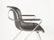 Penelope Armchair in Black and Chrome Plated Metal by C. Pollock for Anonima Castelli, 1982 2