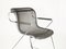 Penelope Armchair in Black and Chrome Plated Metal by C. Pollock for Anonima Castelli, 1982, Image 3