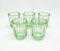 Art Deco Vodka Shots by Moser, 1930s, Set of 5, Image 1