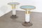 Italian Bistrot Round Table, 1970s, Set of 2 1