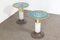 Italian Bistrot Round Table, 1970s, Set of 2 2