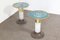 Table Ronde de Bistrot, Italie, 1970s, Set de 2 2