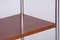 Bauhaus Side Table in Walnut and Chrome by Hynek Gottwald, 1930s, Image 4