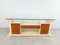 Vintage Sideboard in Lacquer and Burl Wood, 1980s 8