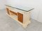 Vintage Sideboard in Lacquer and Burl Wood, 1980s 6