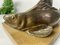 Bronze Koi Fish on Marble Base, 1930s 13