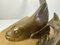 Bronze Koi Fisch auf Marmorsockel, 1930er 9