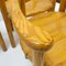 Rainer Daumiller zugeschriebene Kiefernholz Carver Chairs, 1970er, 6er Set 12