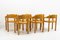 Sillas de madera de pino atribuidas a Rainer Daumiller, años 70. Juego de 6, Imagen 2
