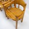 Pinewood Carver Chairs attributed to Rainer Daumiller, 1970s, Set of 6 7