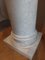 Antique White Marble Columns or Pedestals, Set of 2 5