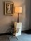 Lámpara de mesa Bilboquet francesa de madera y latón, años 70, Imagen 13